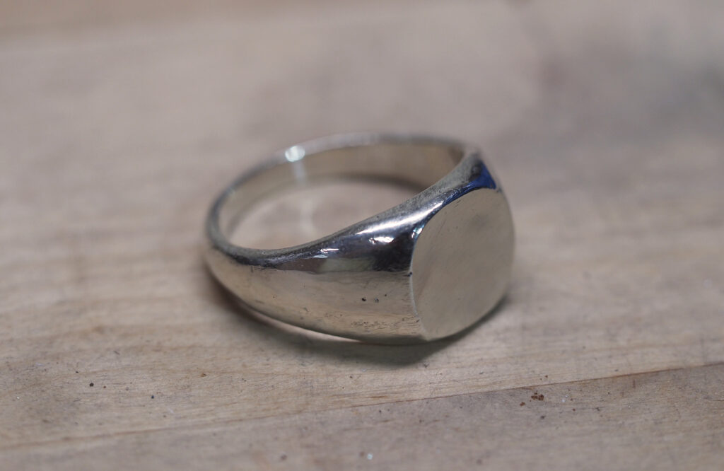 Sterling Silver Blank Signet Ring – Atethos.co