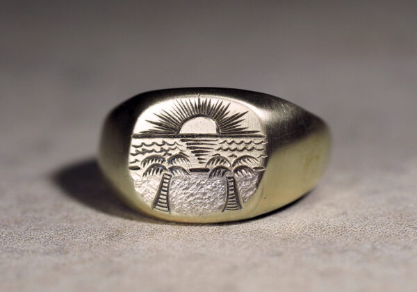 Ocean View Ring - Atethos Jewelry - Featured
